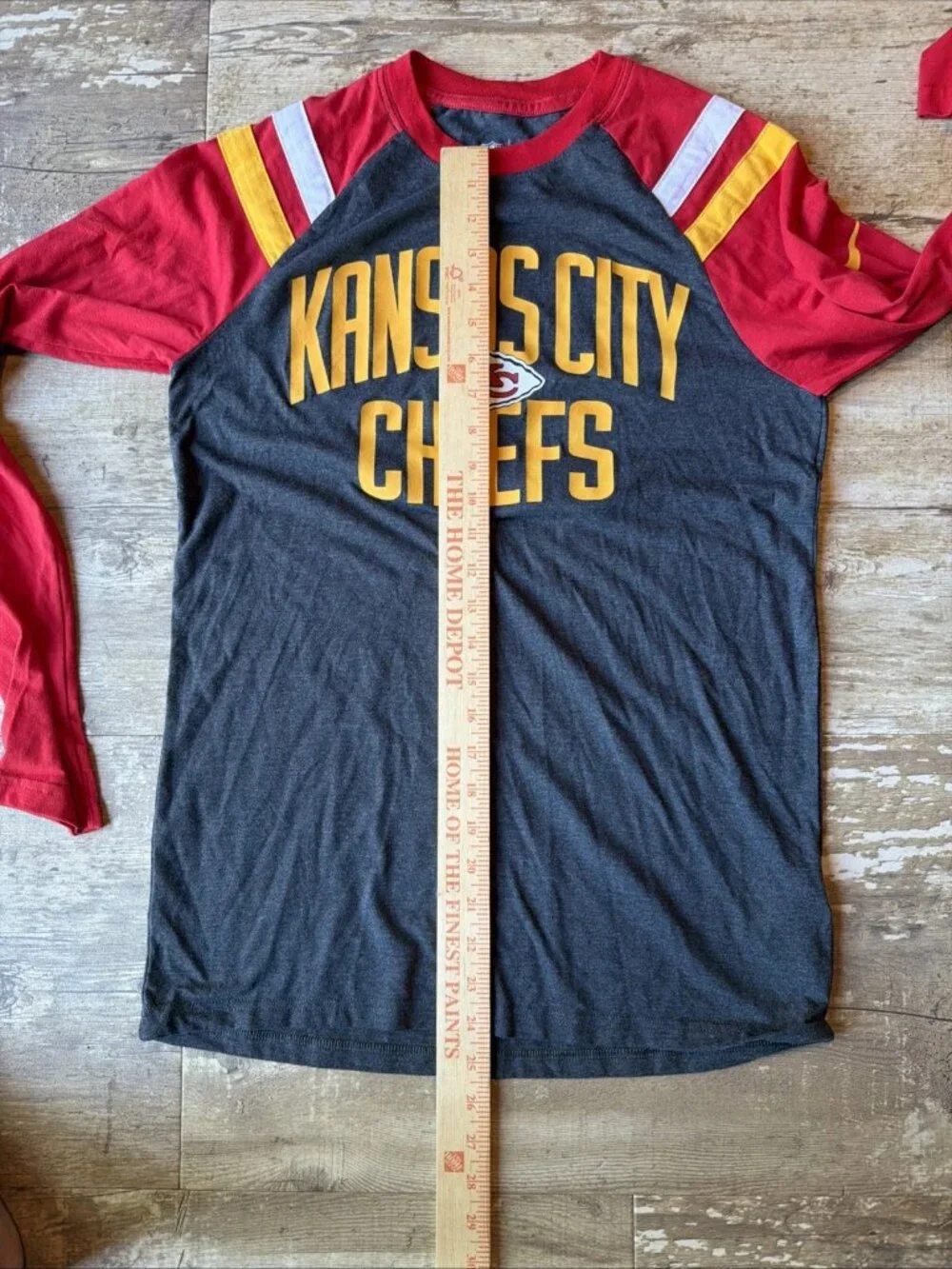 NIKE Kansas City Chiefs Shirt Long Sleeve NFL Adult Small